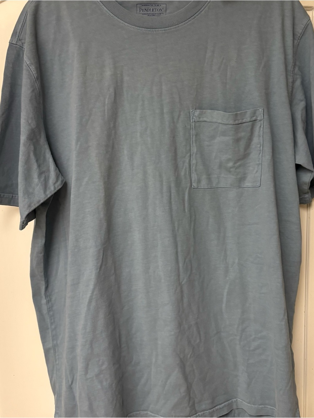 Pendleton Men's Slate-Green Short Sleeve Pocket Tee